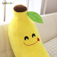 Load image into Gallery viewer, Funny Creative Cartoon Banana Stuffed Soft Pillow Sofa Cushion Baby Lovely Plush Doll Kids Fruit Toys Children Birthday Gifts