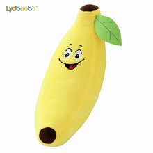 Load image into Gallery viewer, Funny Creative Cartoon Banana Stuffed Soft Pillow Sofa Cushion Baby Lovely Plush Doll Kids Fruit Toys Children Birthday Gifts